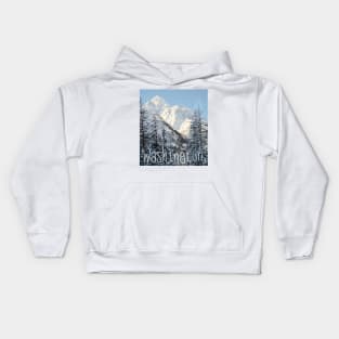 Washington Mountains of the North Cascades Kids Hoodie